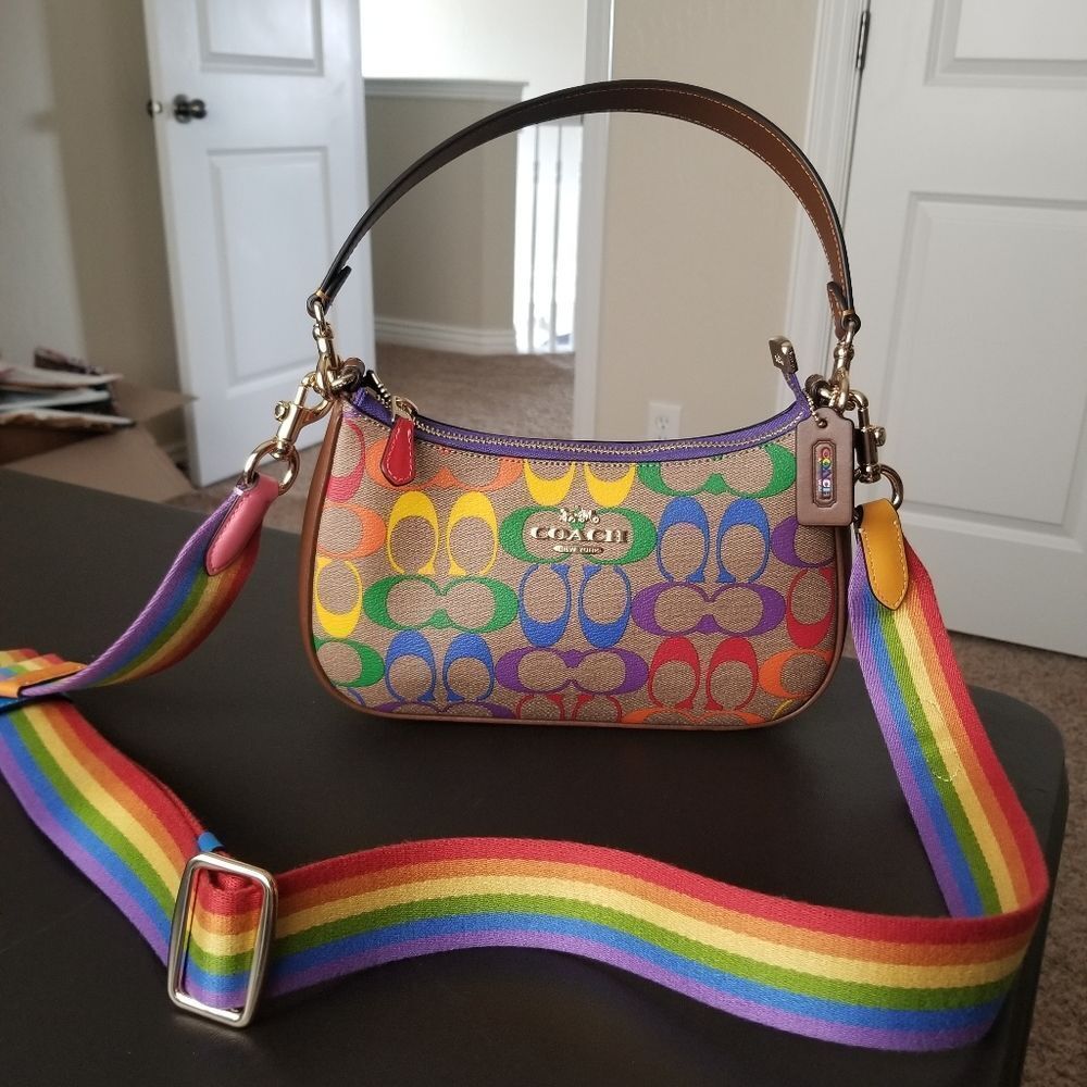 Coach Teri Crossbody in Rainbow